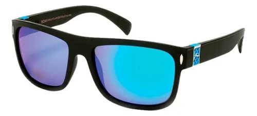 Anteojo Rusty Indian Mblk/revo Blue Antirreflex.lp