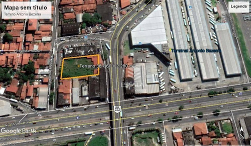 Terreno À Venda, 2280 M² Por R$ 1.800.000,00 - Antônio Bezerra - Fortaleza/ce - Te0298