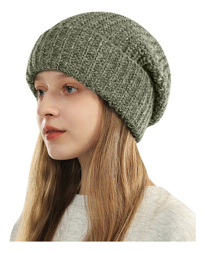 Sombreros Transpirables De Punto De Color Liso Para Mujer, C
