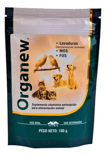 Organew Probioticos Perros Y Gatos X 100 Gr