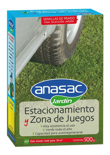 Semilla Mezcla Estacionamiento 500 Gr Anasac