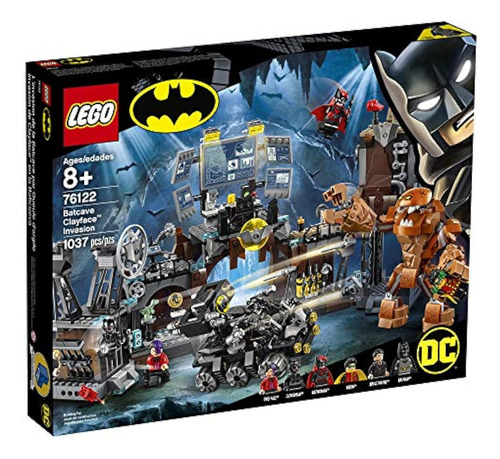 Lego Dc Batman Batcave Clayface Invasion 76122