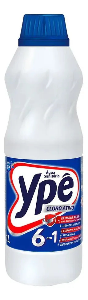 Água sanitária com cloro ativo 1L Ypê