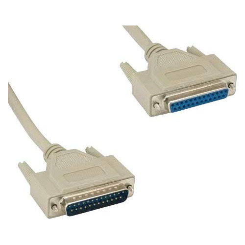 Kentek Cable Alargador Para Impresora Serie Db25 (macho 28