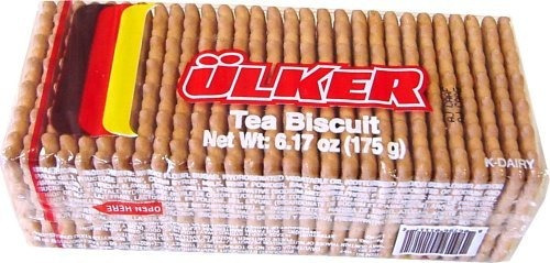 Ulker Té Galletas (petit Beurre) Turco Paquete De 175 Gramos