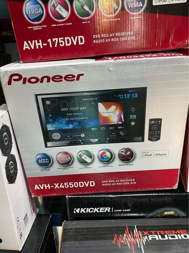 Equipo Pioneer Dos Din 7 Modelo: Avh-x4550dvd