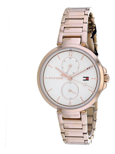 Reloj Tommy Hilfiger 1782124 Para Mujer Color Oro Rosa