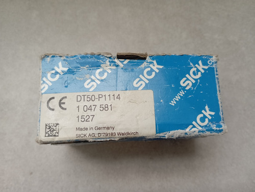 Sensor De Distância 2m 200mm Pnp Dt50-p1114 Laser Sick