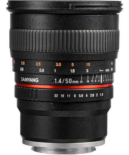 Samyang 50mm F/1.4 As Umc Lente Para Sony E