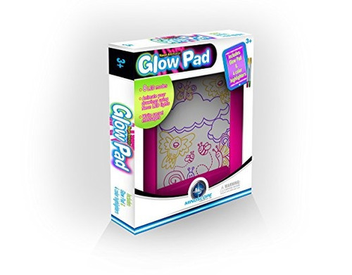 Mindscope Enciende Para Arriba Glow Pad Rosa Animador Con El