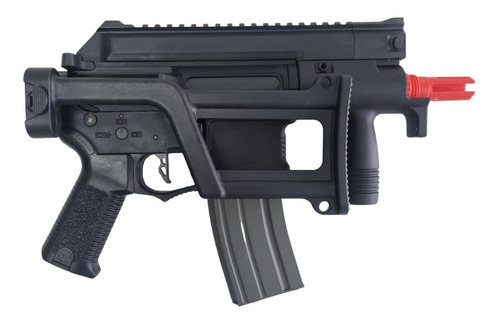 Rifle Airsoft Cqb Ccr Ares Amoeba M4 Am-002 300 Rounds Bk