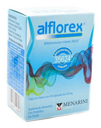 Alflorex Suplemento Alimenticio 20 Ml 1 Caja 30 Capsulas Sabor Neutro