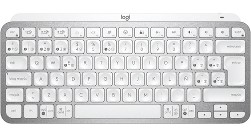 Teclado Logitech Mx Master Keys Mini Gris Wireless Bt Esp *