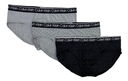 Trusa Calvin Klein Cotton Stretch 3 Pack - Nuevo Y Original