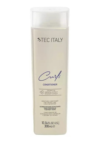 Tec Italy Curls Acondicionador Control Y Definicion De Rizos