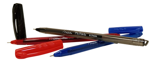 Azor Pin Point Boligrafo Colores Surtidos Bote Con 36 Piezas