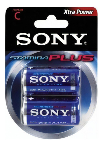 Pila C Sony Stamina Plus AM2-B2D Cilíndrica