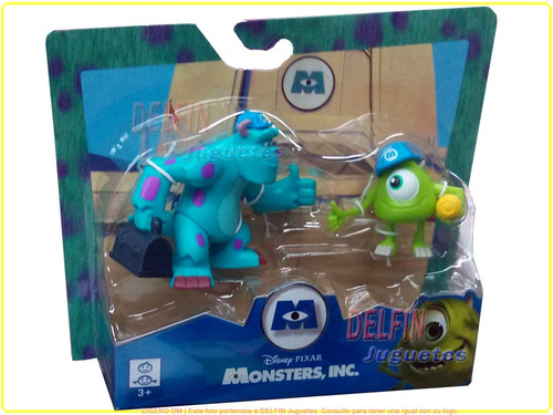 Monsters Inc University Par Figurasmike Wazowsky Sullivan