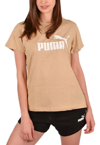 Remera Puma Ess Logo Adp Sportstyle Mujer - Newsport