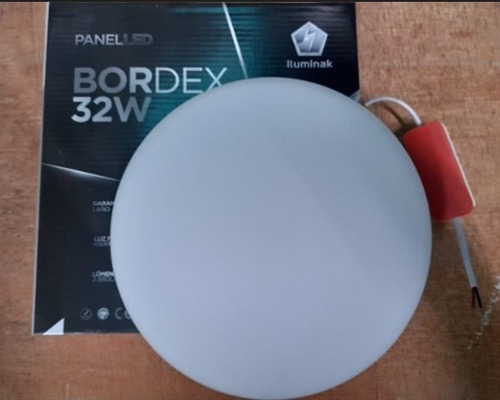 Panel Led Bordex Empotrar Redondo 32 W 6000k