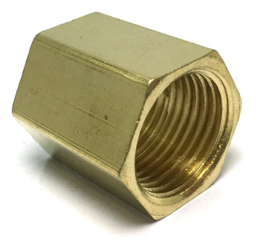 4 Conector Adaptador Hexagonal De Rosca Hembra Doble,