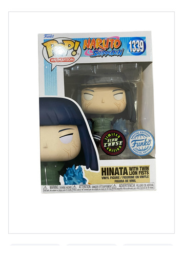 Funko Pop Hinata With Twin Lion Hyoga With #1339 Chase Glow (Usado)
