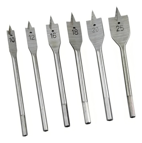 Broca para taladro y destornillador Truper PLANAS PARA MADERA