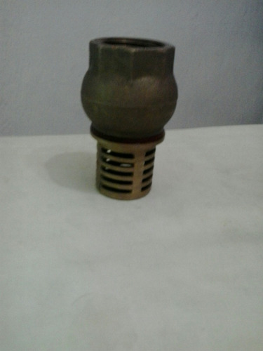 Imagen 2 de 4 de Valvula Check De Maraca De 1 En Bronce