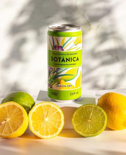 Agua Tonica Botânica Lemon Dry 269ml - Kit Com 5