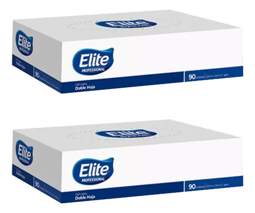 Pañuelos Faciales Elite 6053 90 Hojas Dobles 2pz