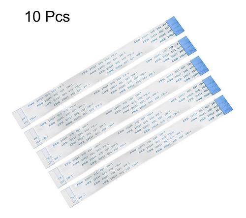 10 Cables Plano Flexible Fpc Ffc 30 Pin Tipo B Por Laptop Tv