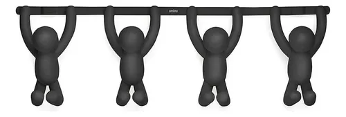 Buddy - Estante para puerta/pared (4 ganchos) Umbra