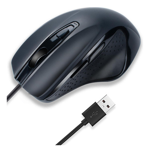 Usb A Mouse, Innomax Wired Ergonomic Large B0bm41j6cq_140424