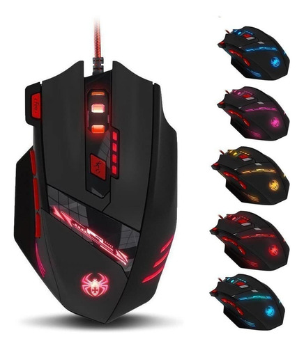 Zelotes Gaming Mouse, Ratones Ópticos Ópticos Ópticos Usb Us