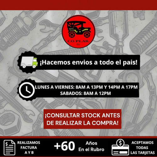 Botadores Fiat Fire 1.4 8 Válvulas Para Pastilla Ø31mm