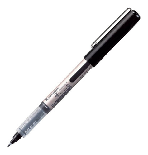 Bolígrafo negro Kuretake Fudegokochi con punta de pincel duro