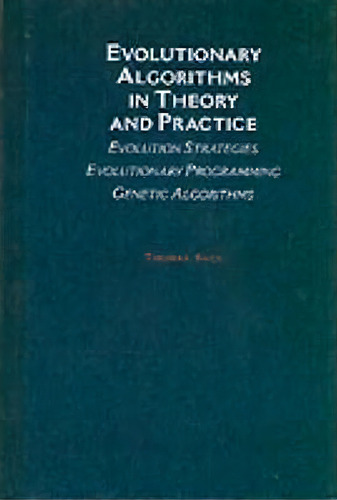 Evolutionary Algorithms In Theory And Practice, De Thomas Back. Editorial Oxford University Press Inc, Tapa Dura En Inglés