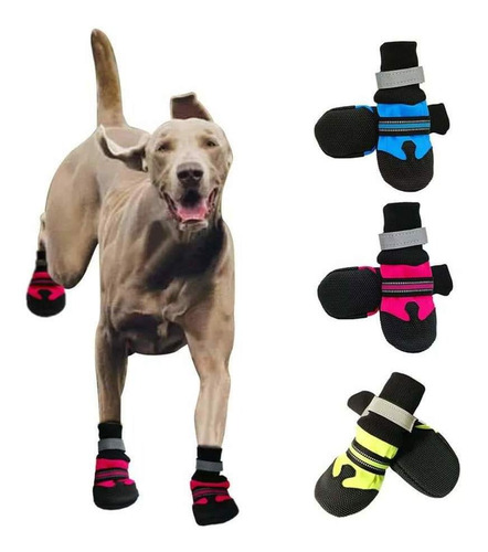 Zapatos Impermeables, Antideslizantes Para Perro . Talla Xl