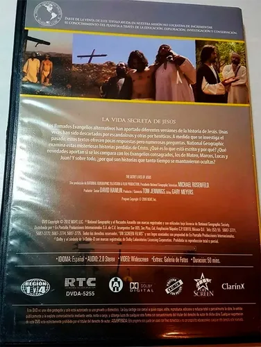 Dvd National Geográphic La Vida Secreta De Jesus Nuevo