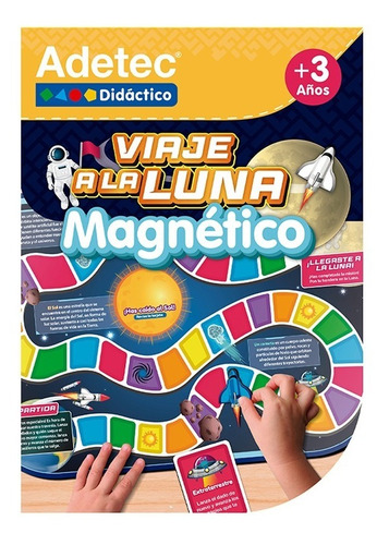 Viaje A La Luna Magnético Didáctico Adetec