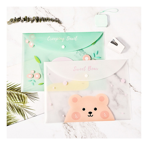 Carpeta Con Botones Snap Snap, Carpeta De Pvc, Portadocument