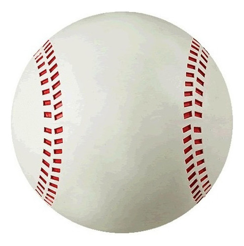 Juguete Perros Pelota De Goma Agarradera Baseball 8.5 Cm Color 52055