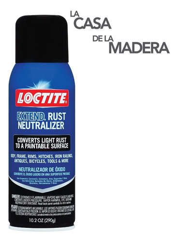 Convertidor De Oxido Spray Loctite 290g Tanitec