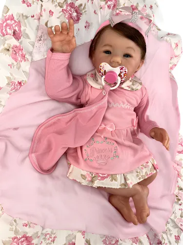 comprar Bebê Boneca Reborn Realista Corpo De Pano Pronta Entrega