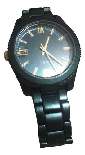 Reloj Fossil Verde De Acero Es4408