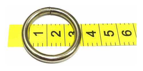 Imagen 2 de 4 de Argollas Soldadas 25mm X 10u. Ideal Collares De Mascotas.
