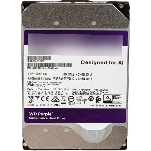 Disco Duro Wd Purple 18tb Hdd