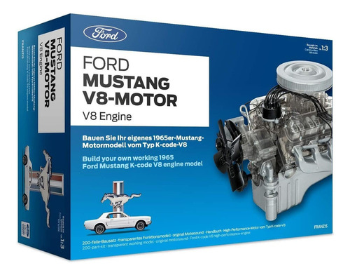 Motor Modelo V8 Franzis, Ford Mustang 1965, Kit