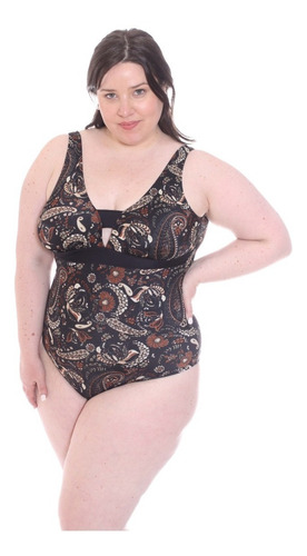 Imagen 1 de 8 de Malla Entera Mujer Talles Especiales - Grandes Art 247 Local