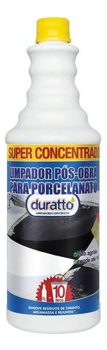 Limpador Pos Obra Para Porcelanato 1l